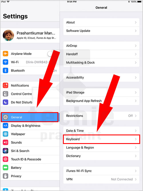 How to Use Split Keyboard on iPad