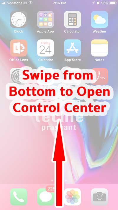 Manually Turn On Night Shift Mode iPhone