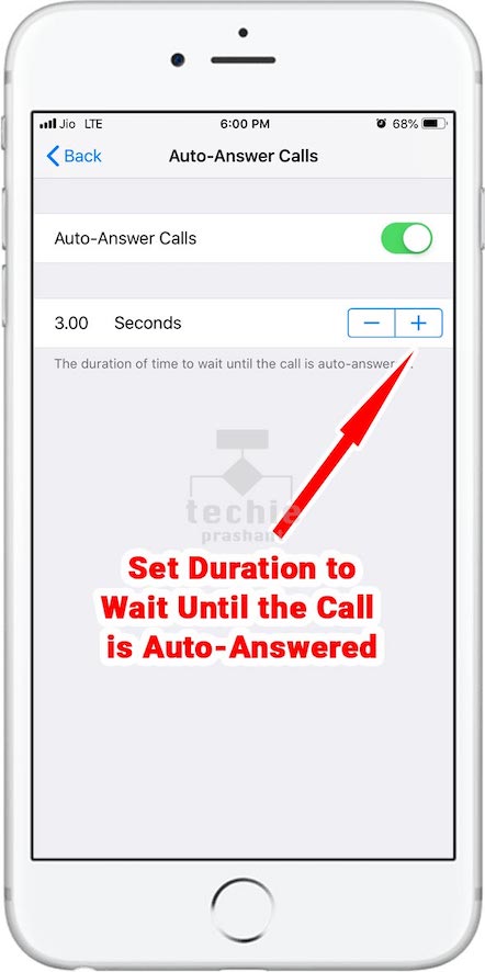 Set Duration in Seconds in iOS 12